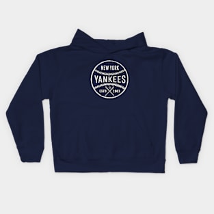 Vintage New York Yankees 3 by Buck Tee Kids Hoodie